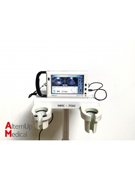 CubeScan BioCon 700 Bladder Scanner on trolley