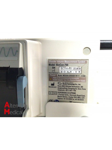 CubeScan BioCon 700 Bladder Scanner on trolley