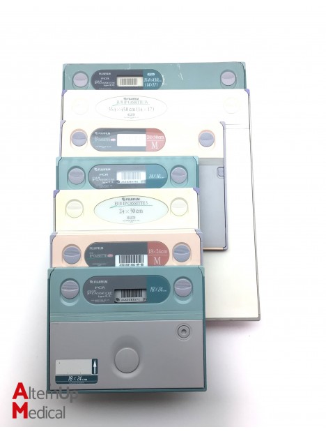 Set of 10 Fujifilm X-Ray Cassette