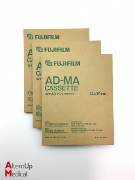 Set of 3 Fujifilm AD-MA X-Ray Cassettes