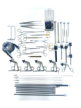 Set d'Instruments de Coelioscopie