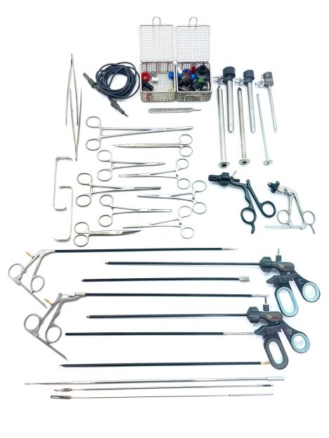 Coelioscopy Instruments Set