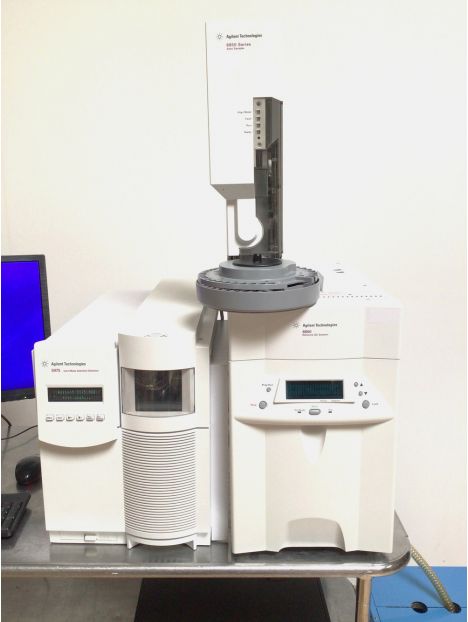 Système MSD Agilent 5975C TAD inert avec Système réseau 6850