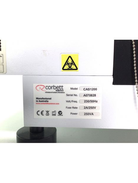 Corbett CAS-1200 Automated PCR System