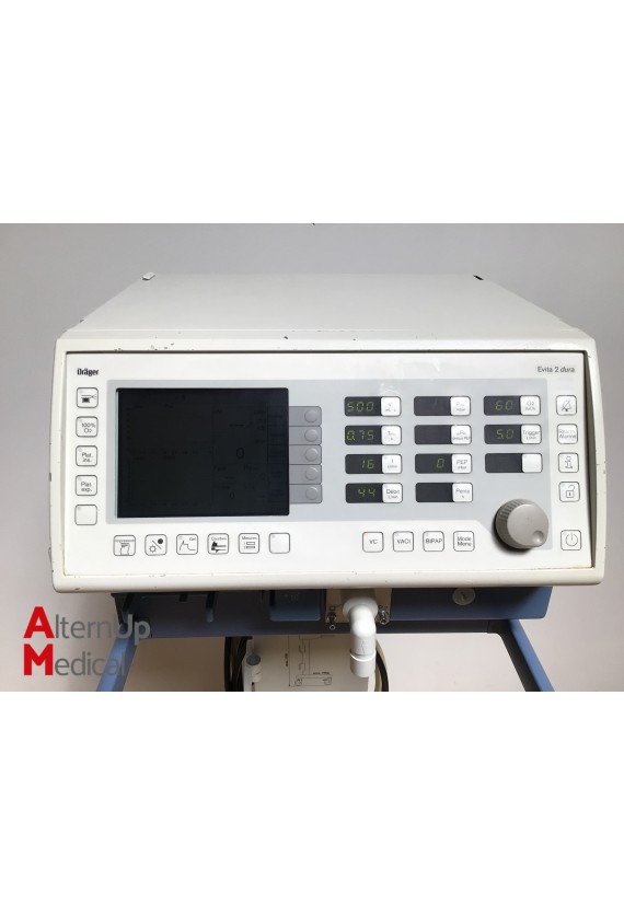Drager Evita 2 Dura Reanimation Ventilator