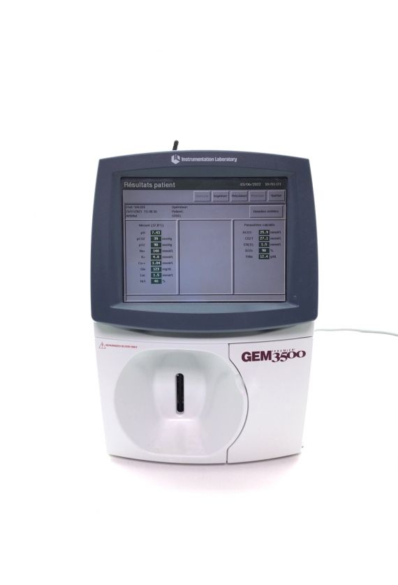 Instrumentation Laboratory GEM Premier 3500 Blood Gas Analyzer