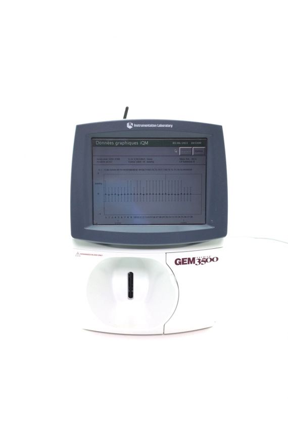 Instrumentation Laboratory GEM Premier 3500 Blood Gas Analyzer