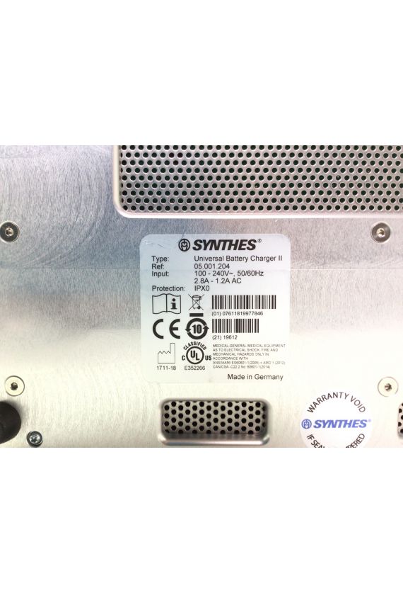 Synthes 05.001.204 Universal Battery Charger