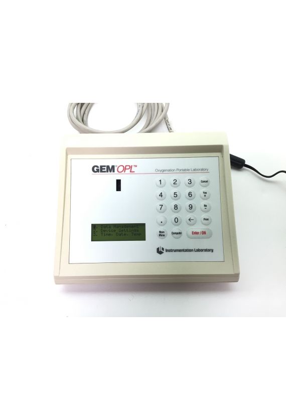 Intrumentation Laboratory GEM OPL Co-Oxymeter