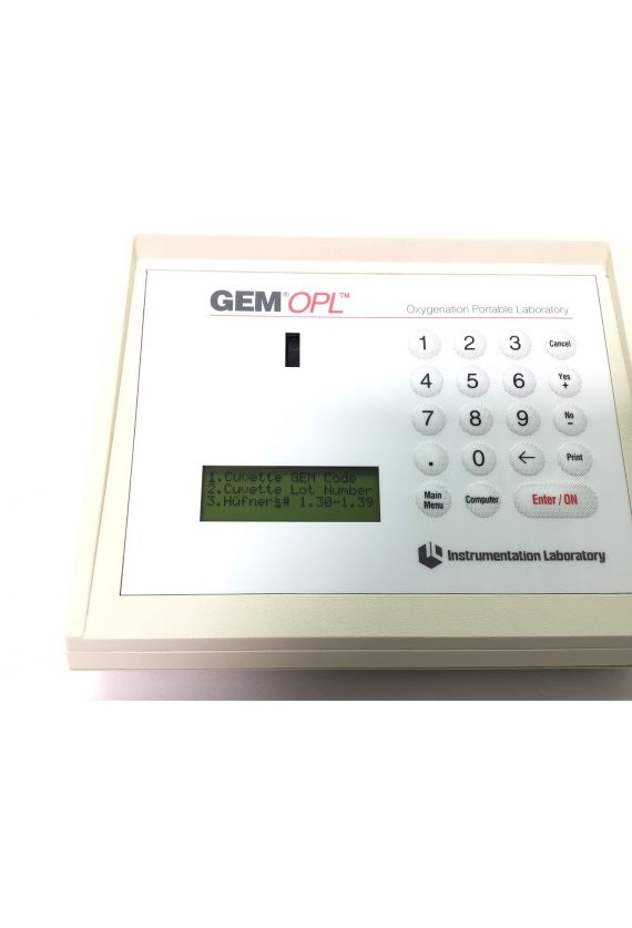 Intrumentation Laboratory GEM OPL Co-Oxymeter