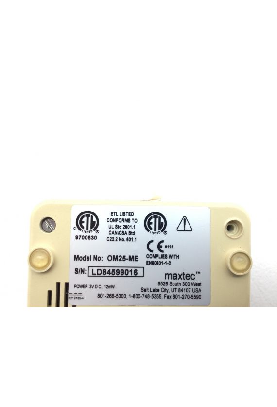 Moniteur d'Oxygène Maxtec OM25-ME