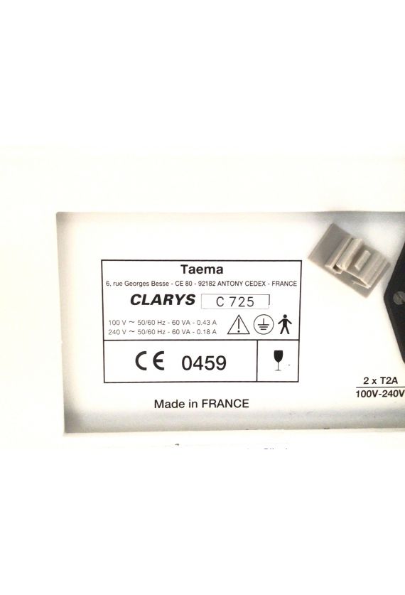 Respirateur d'Anesthésie Taema Clarys 2000