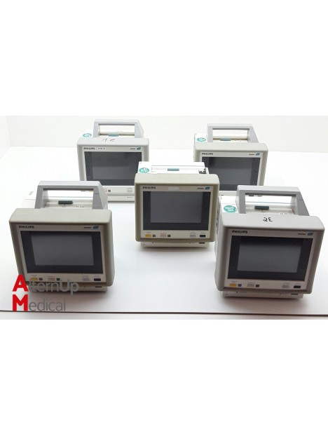 Lot de 5 Moniteurs Multiparamètres Philips M3