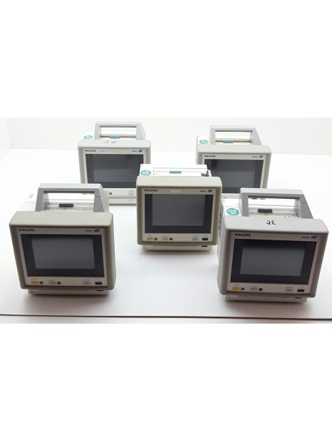 Lot de 5 Moniteurs Multiparamètres Philips M3