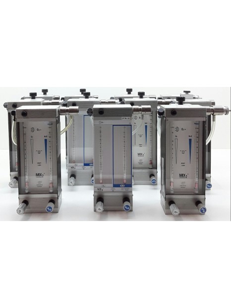Lot of 8 Foures SA Mix 2 O2 and N2O Mixers