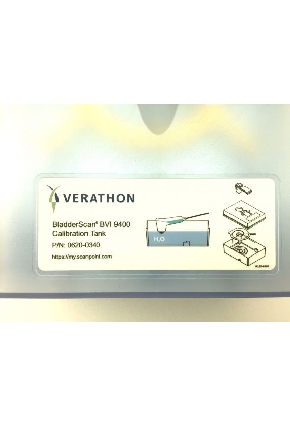 Set of 3 Verathon  0620-0340 BVI 9400 Calibration Tank