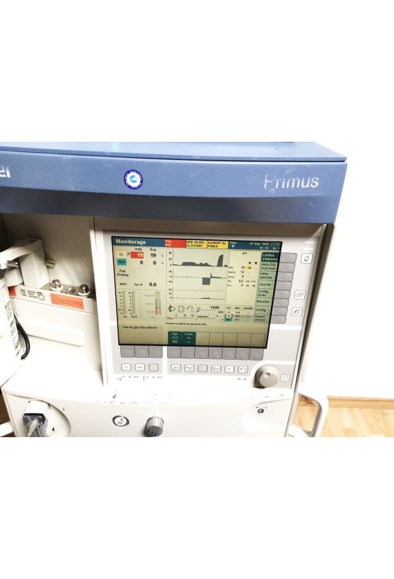 Drager Primus Anesthesia Ventilator with MP70 Monitor