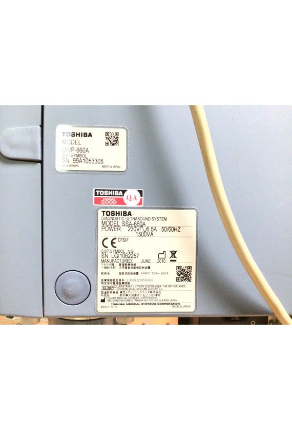 Toshiba Xario SSA-660A Ultrasound