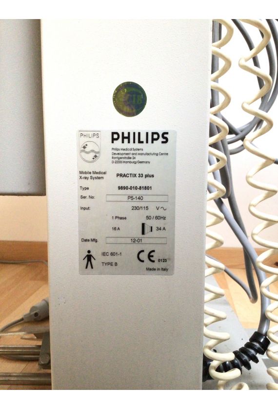 Philips Practix 33 Plus Portable X-Ray System
