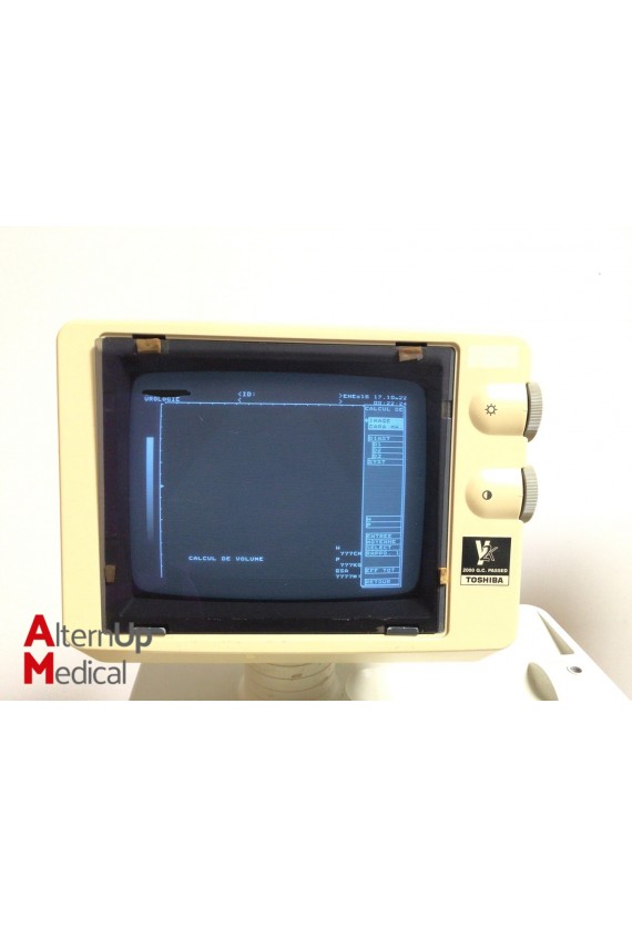 Echographe Toshiba avec Générateur de Dialyse Fresenius