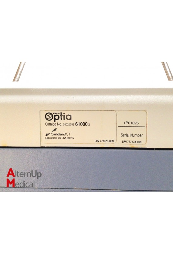 CaridianBCT Spectra Optia Aphresis System