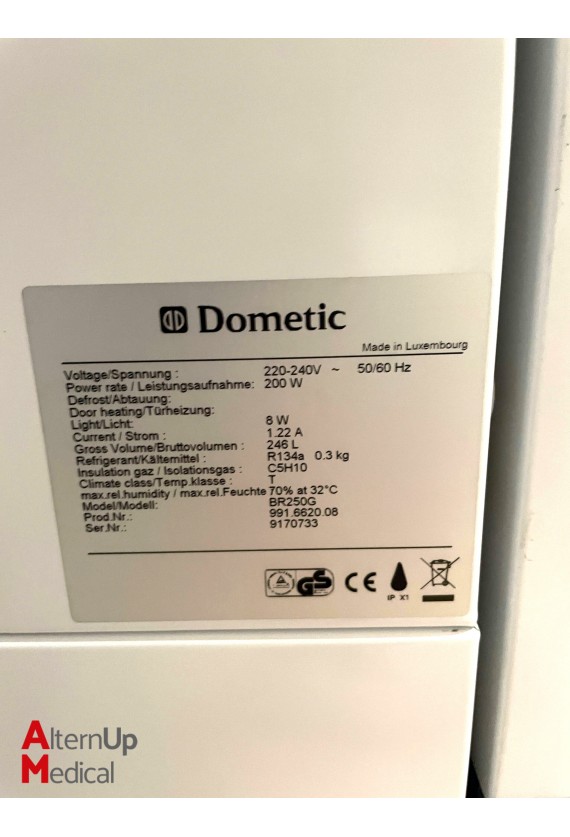 Réfrigérateur de Banque de Sang Dometic BR250G