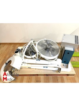 Scialytique Plafonnier Double Coupole ALM Prismalix