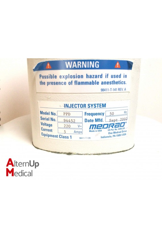 Injecteur Angiographique Medrad Mark V ProVis PPD