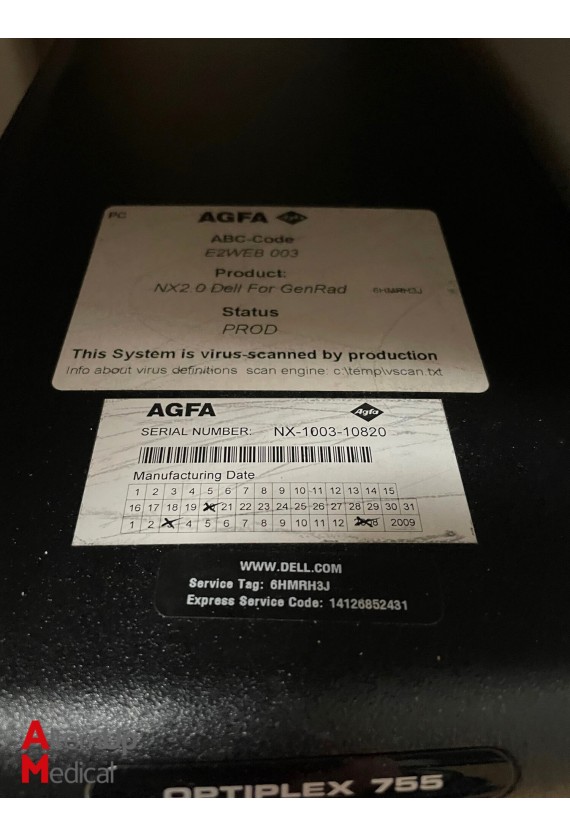 Console AGFA CR