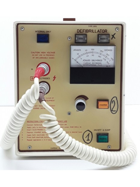 Défibrillateur Cardiac Recorders Type 2610
