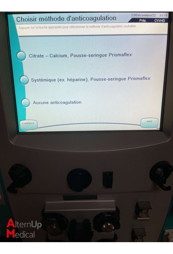 Gambro Prismaflex Dialysis Generator