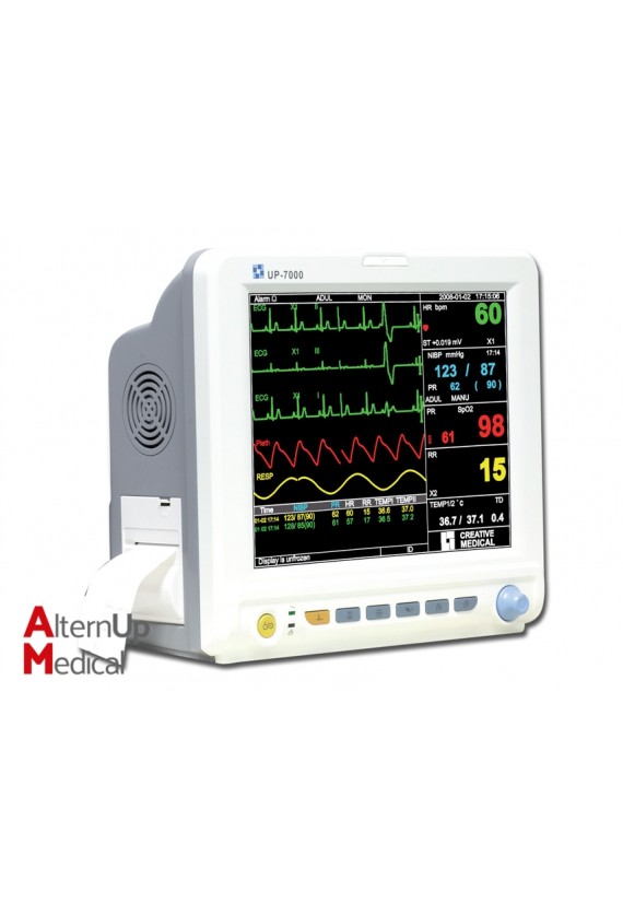 UP-7000 Patient Monitor ECG, SPO2, NIBP, TEMP