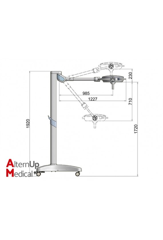 Rimsa Pentaled 30E Mobile Surgical Light