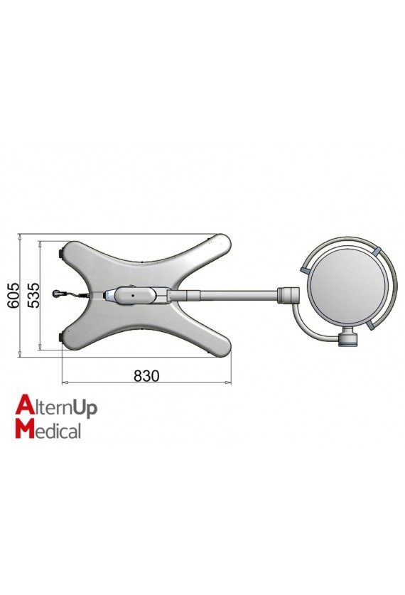 Rimsa Pentaled 30E Mobile Surgical Light