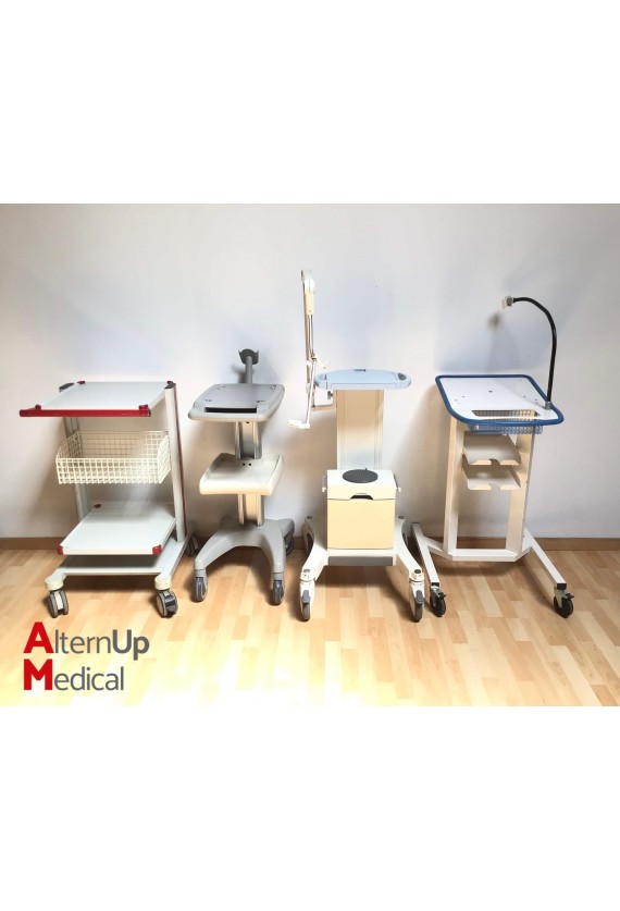 Lot of 4 Medical Trolleys