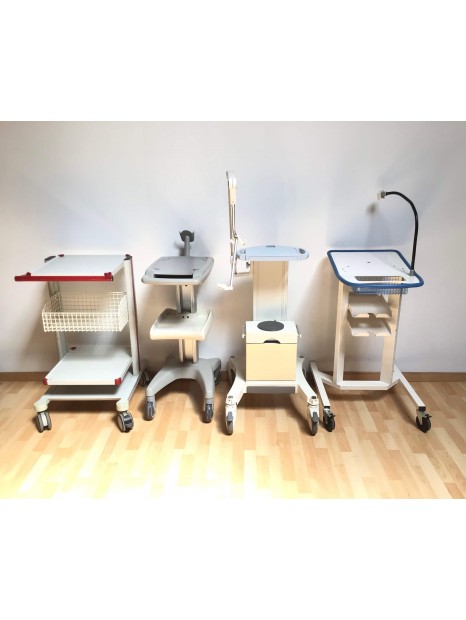 Lot of 4 Medical Trolleys