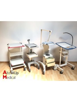 Lot de 4 Chariots Médicaux