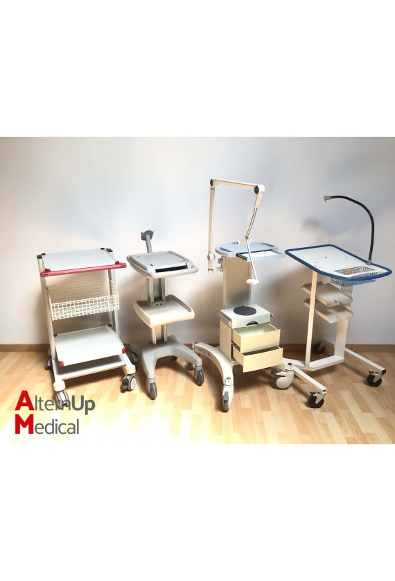 Lot of 4 Medical Trolleys