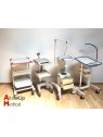 Lot of 4 Medical Trolleys