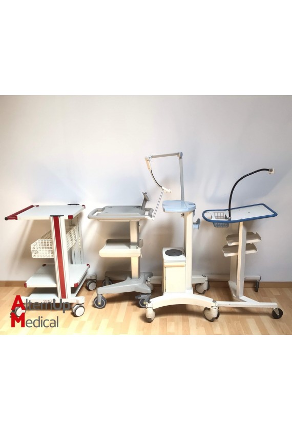 Lot of 4 Medical Trolleys