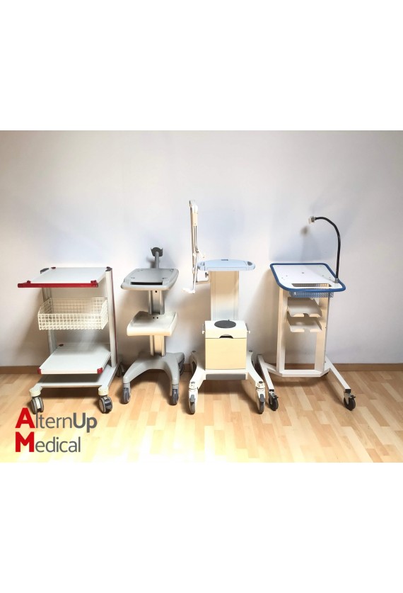 Lot of 4 Medical Trolleys