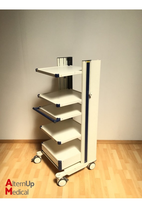 Lot of 2 Endoscopy Trolleys with Stryker Monitor