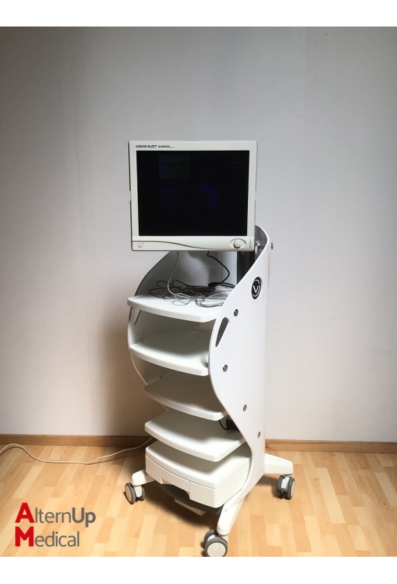 Lot of 2 Endoscopy Trolleys with Stryker Monitor