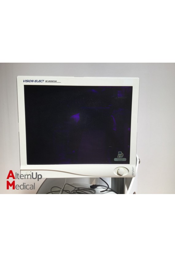 Lot de 2 Chariots d'Endoscopie avec Moniteur Stryker