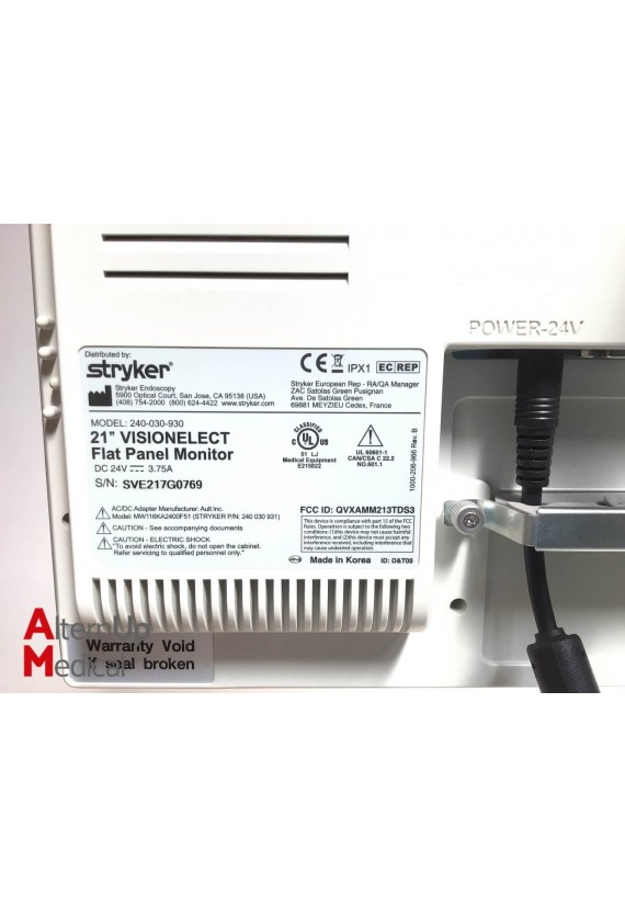 Lot of 2 Endoscopy Trolleys with Stryker Monitor
