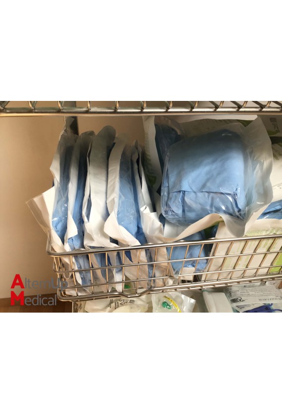 Lot of Disposables and Accessories with Trolley