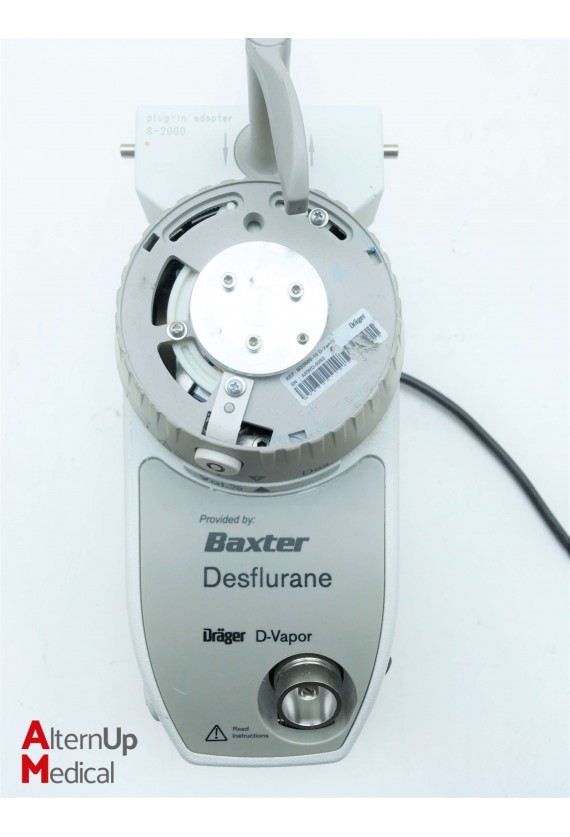 Drager M35500-24 Desflurane D-Vapor Gas Vaporizer