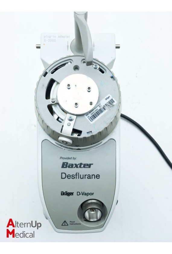 Drager M35500-24 Desflurane D-Vapor Gas Vaporizer