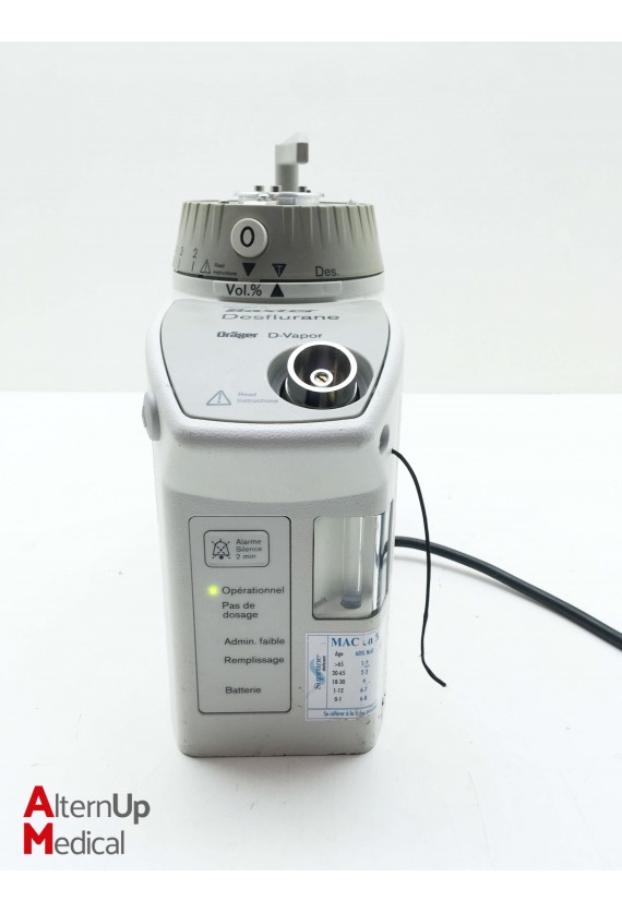 Drager M35500-24 Desflurane D-Vapor Gas Vaporizer