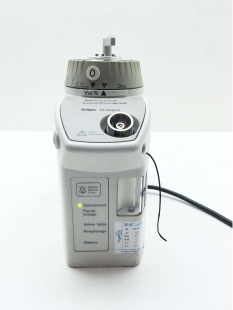 Drager M35500-24 Desflurane D-Vapor Gas Vaporizer